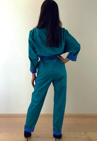 Tokyo Jumpsuit - Peacock